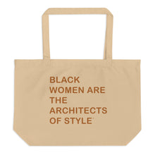 Architects of Style Large Tote Bag