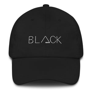 BLACK Dad Hat: Black