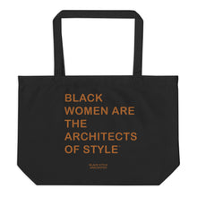 Architects of Style Large Tote Bag