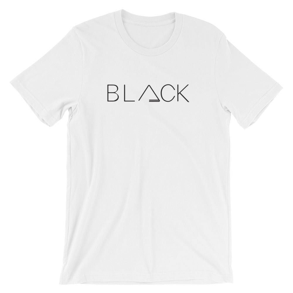 BLACK {in black} Unisex T-shirt
