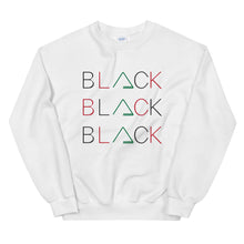 BLACK Multi Unisex Sweatshirt