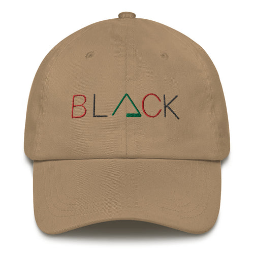 BLACK Multi Dad Hat