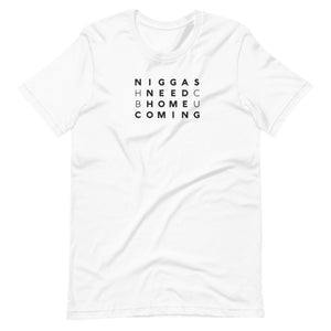 Niggas Need Homecoming T-shirt {in Black}