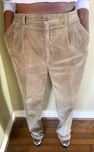 Vintage Olive Corduroy Gap Pants